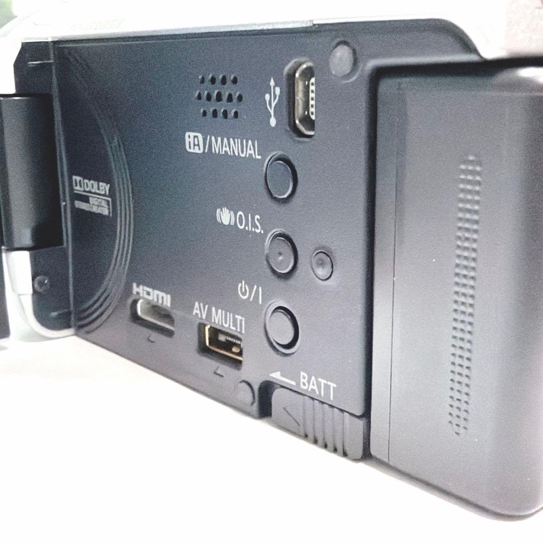 極美品 パナソニック HDC-TM45 ホワイト 動作確認済 付属品完備 箱付き