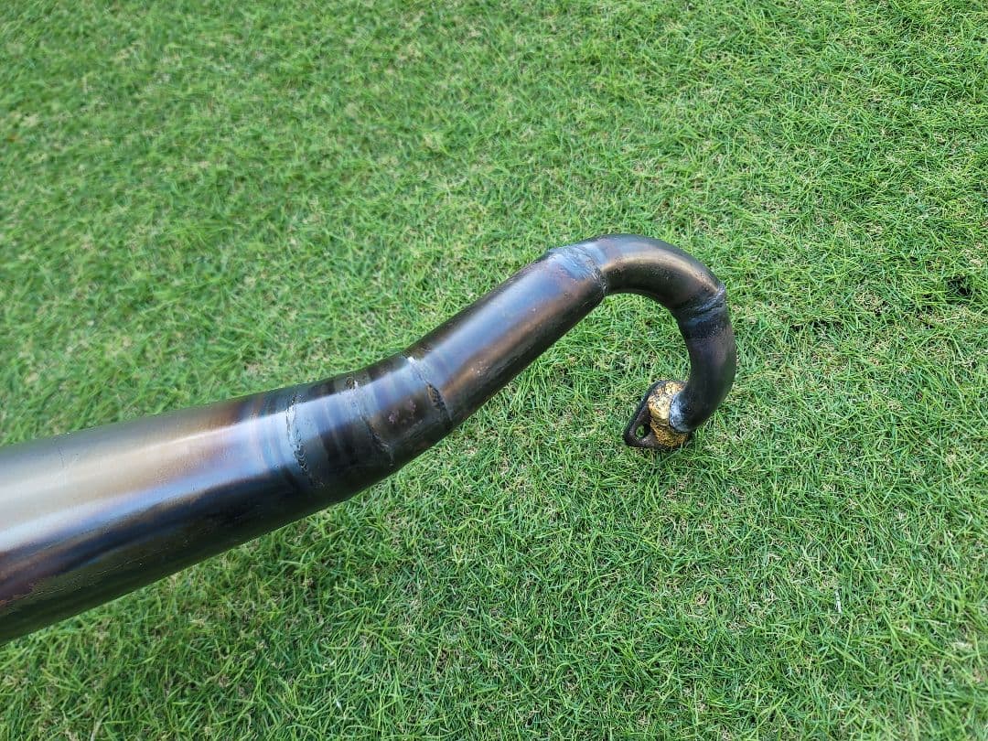 スズキ レッツ2 ZZ ストレートチャンバー マフラー ORM コンドラー