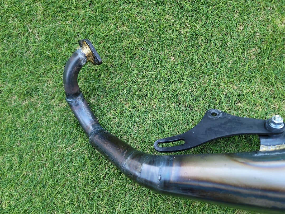 スズキ レッツ2 ZZ ストレートチャンバー マフラー ORM コンドラー