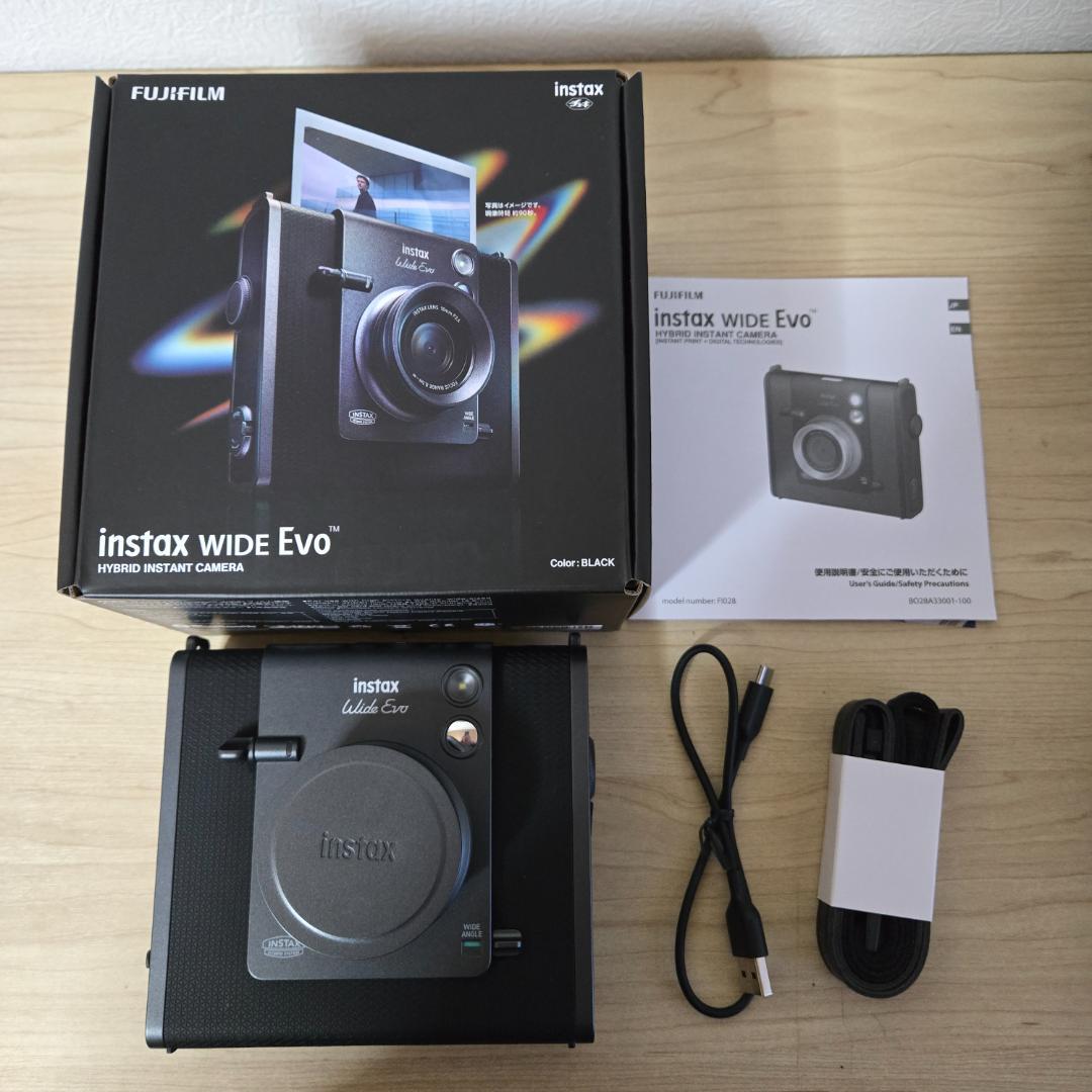 【ほぼ新品】instax WIDE EVO セット（ケース付）