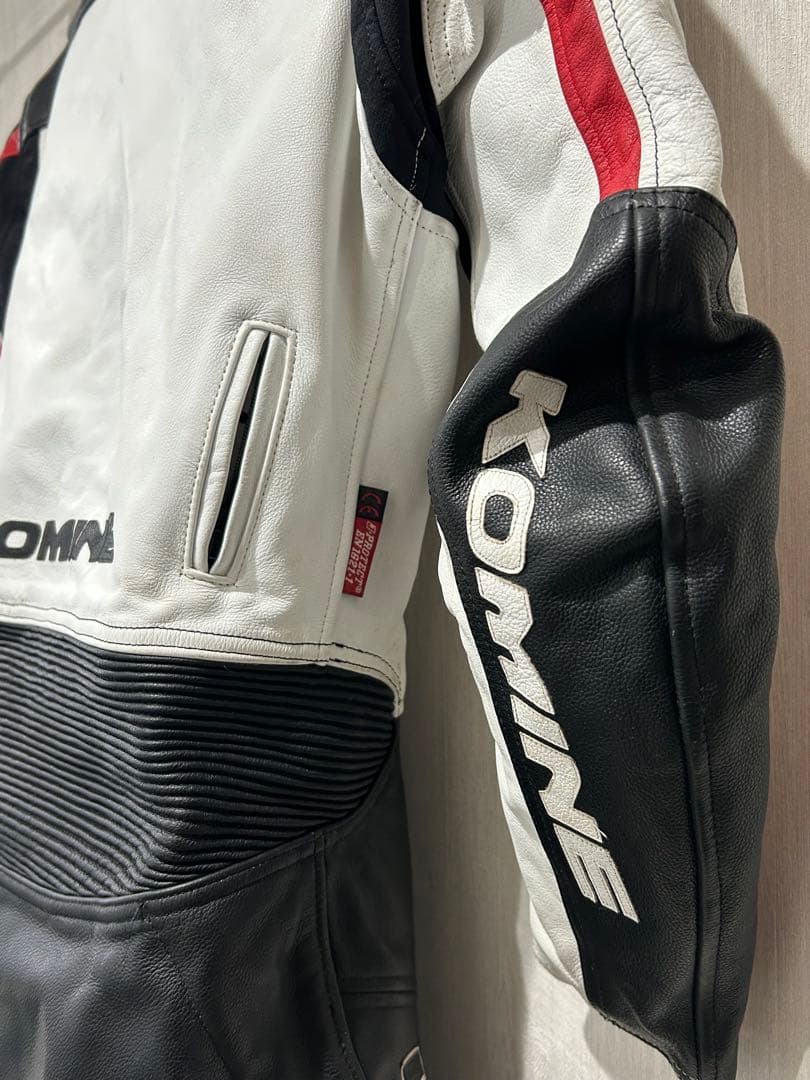 KOMINE コミネ　革ツナギ レーシングスーツ　Ｌサイズ