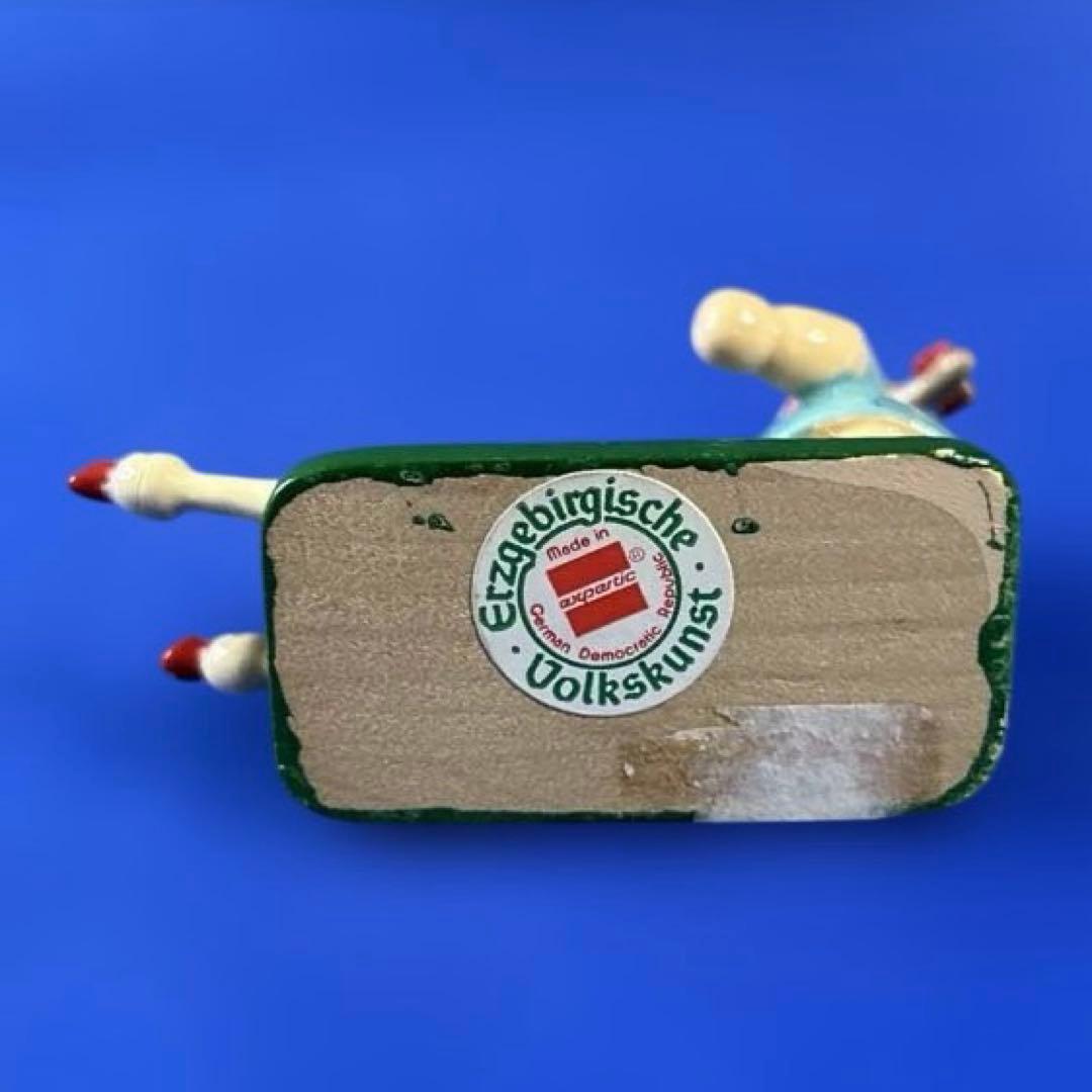 Erzgebirgische Volkskunst フラワーチルドレン 木製