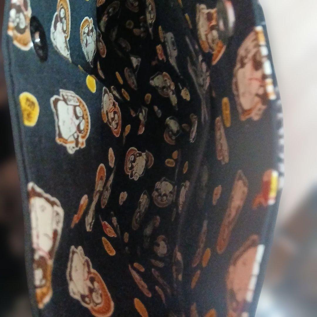 たかまさレトロ柄のトートバッグハンドメイド