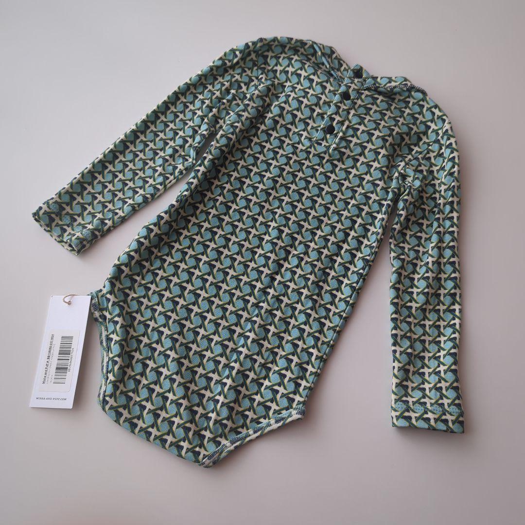 Misha and Puff yonder Lattice ロンパース