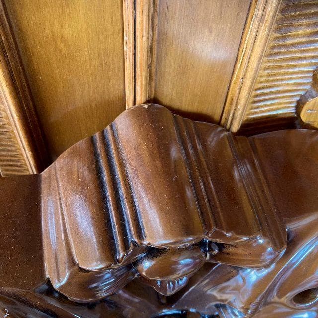 イタリア ヴィンテージ ロココ様式 大型ウォール ミラー ヨーロピアン 壁掛け鏡