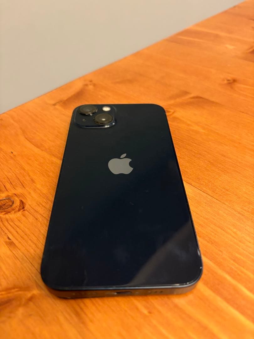 【ジャンク】iPhone13 128GB ミッドナイト 画面剥がれ 充電不可