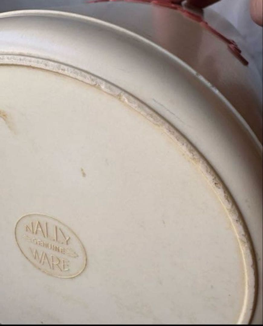 ヴィンテージ NALLY WARE CANISTER (訳あり)