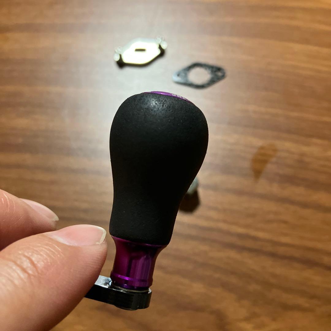 激レア　廃盤　バサート×ZPI 7×4 シマノ用　ベイトハンドル　75mm