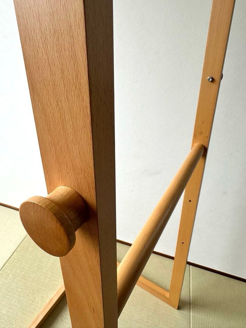 無印良品 ブナ材 こどもハンガーラック 木製ラック