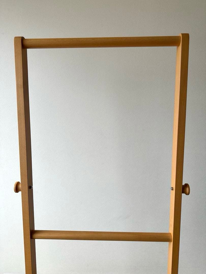 無印良品 ブナ材 こどもハンガーラック 木製ラック