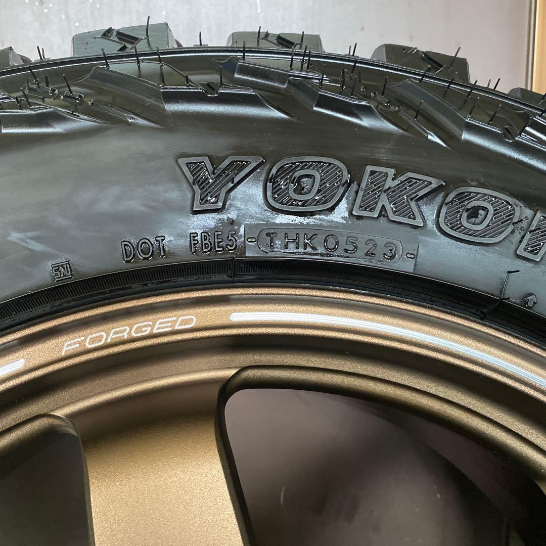 レイズTE3720インチヨコハマジオランダーM/Tタイヤホイールセット　ナット付