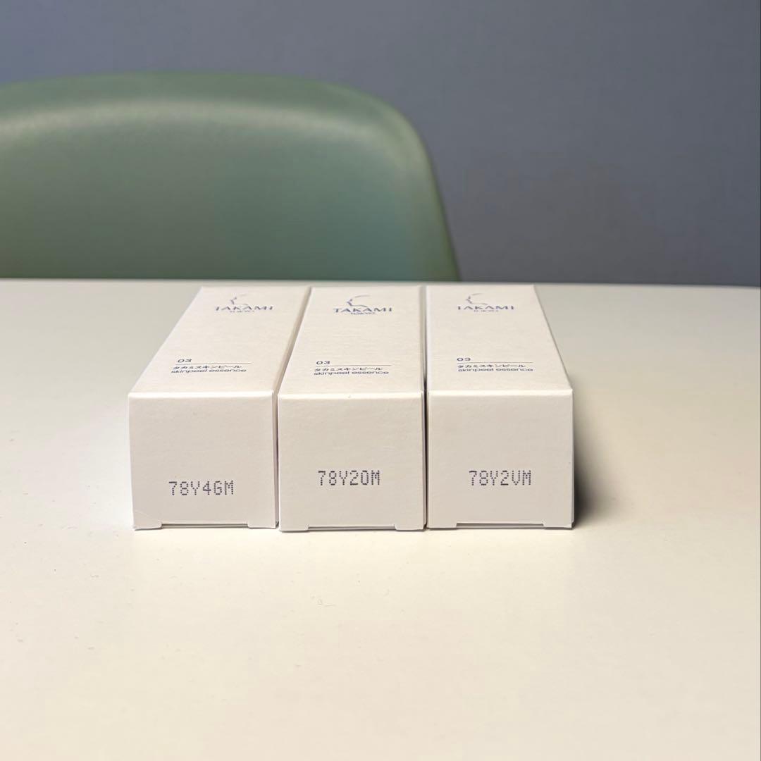 正規品 / 新品未開封 / タカミスキンピール30ml ×3本セット