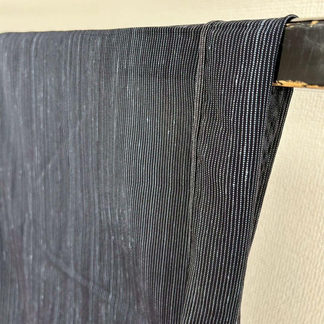 y*i様 身幅大きめ 夏着物 裄69.5紗織 藍染め やまとお誂え 希少サイズT