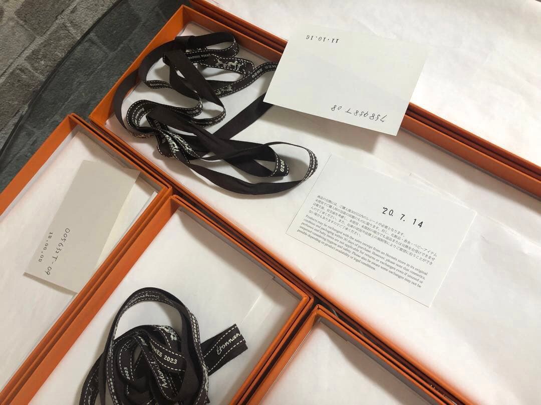 エルメス　ネクタイ箱　ネクタイ用 袋　まとめ売り　空箱