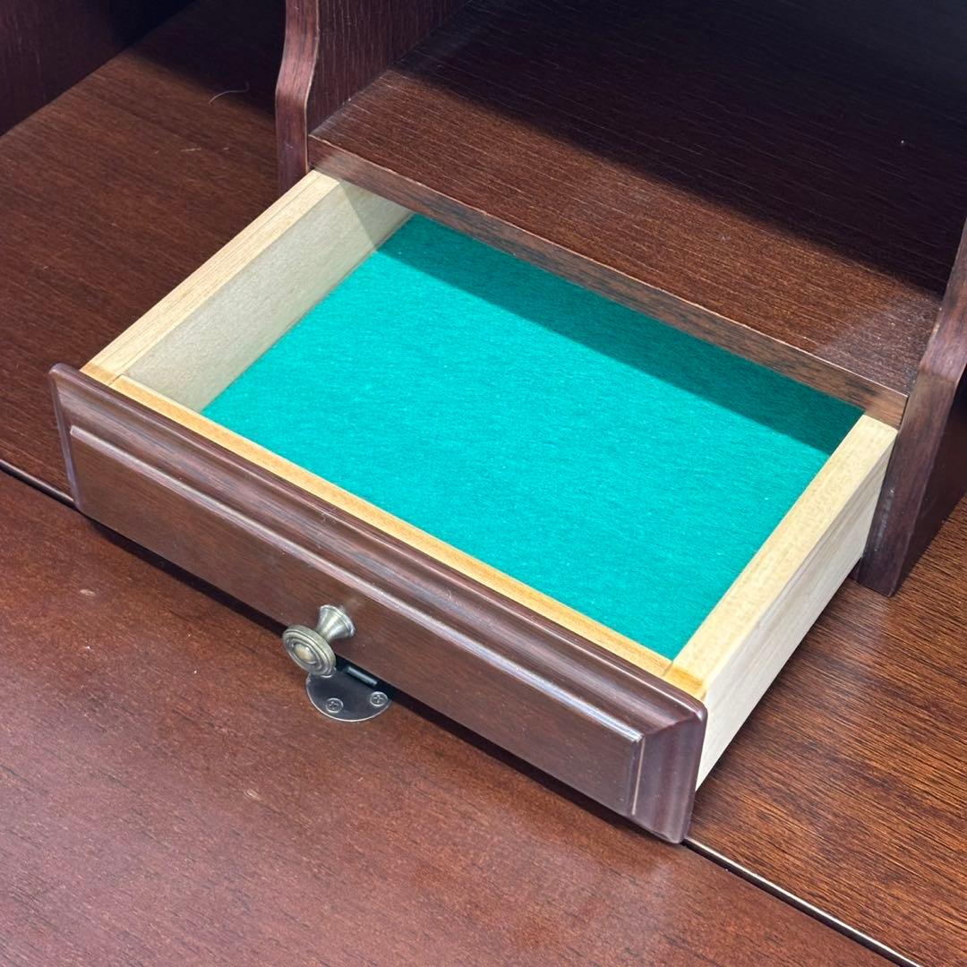 ◇マルニ木工 地中海 ライティングビューロ 机 デスク 猫脚