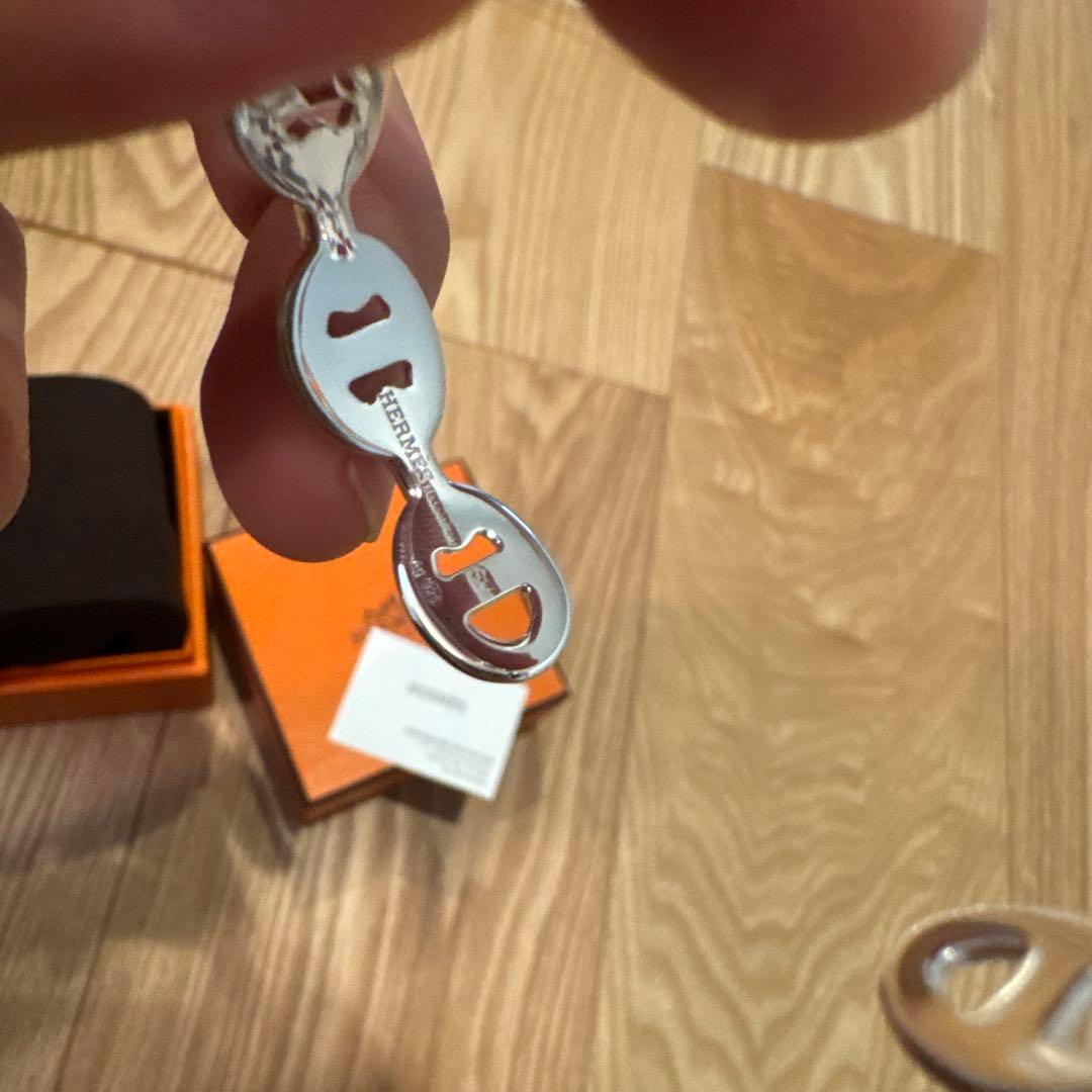 新品未使用HERMES エルメスシェーヌダンクルアンシェネバングルSHサイズ