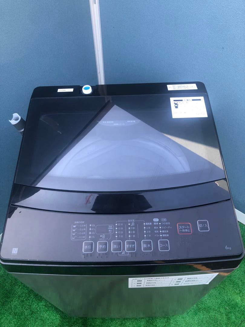 ニトリ 6kg 洗濯機 NTR60BK 2022年製