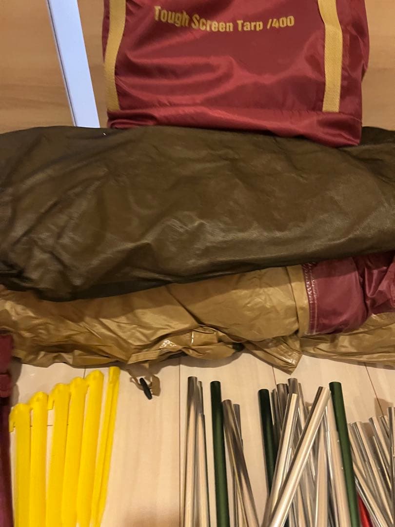 コールマン タフワイドドーム3025 テント＆タフスクーンタープ400 連結