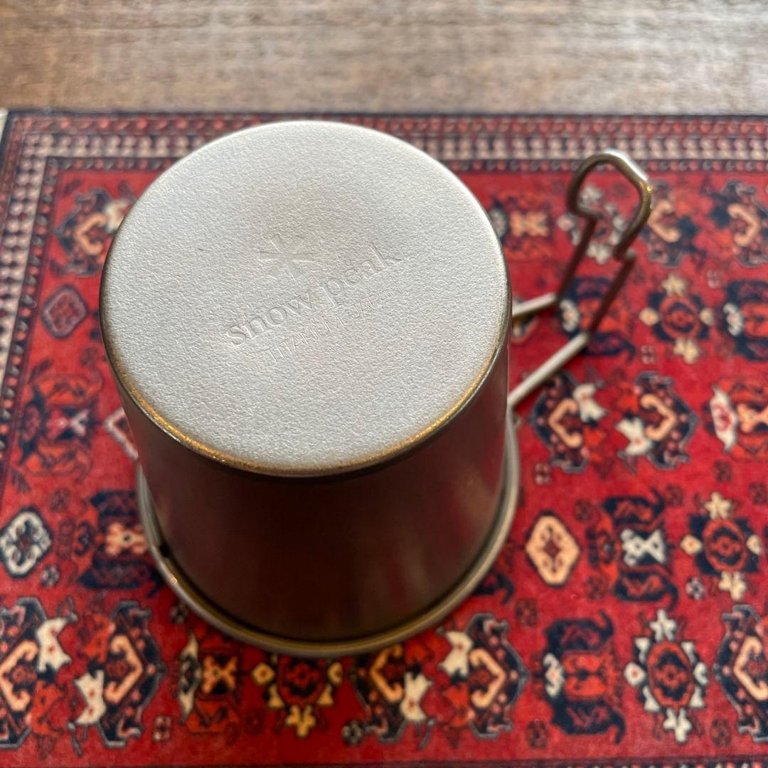 ごろ商品スノーピーク　スタッキング　チタンマグ　2個