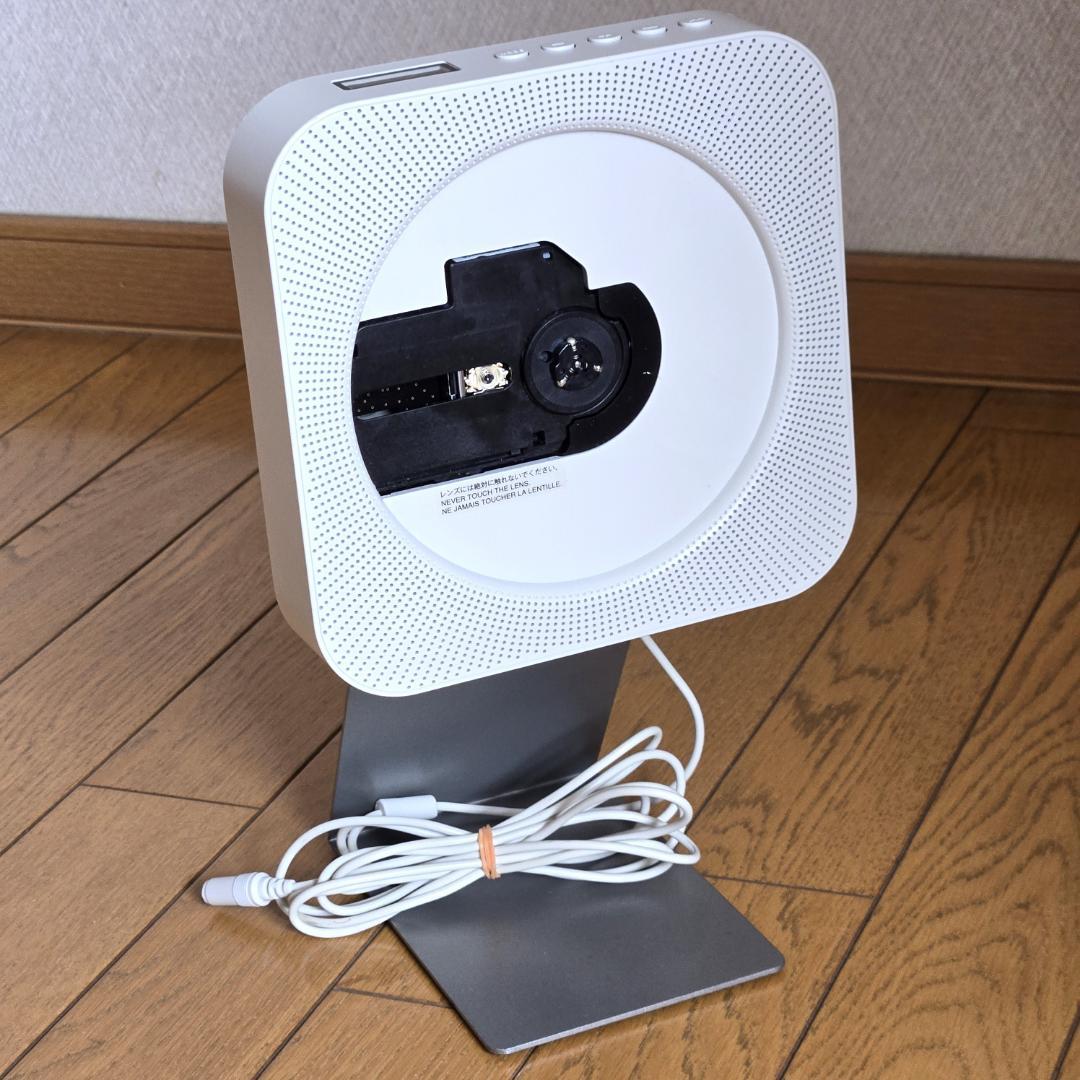無印良品 壁掛け式 CDプレーヤー CPD-4 スタンド 取説付 動作確認済