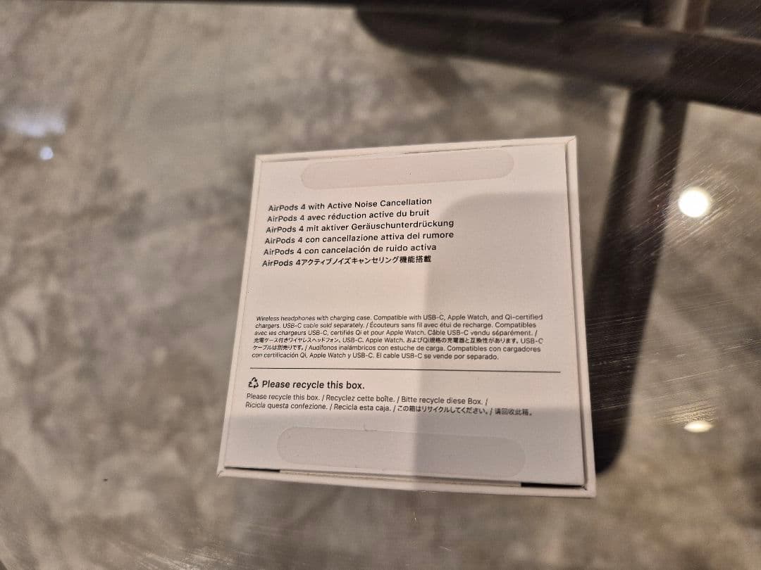 AirPods MXP93J/A アクティブノイズキャンセリング　4世代