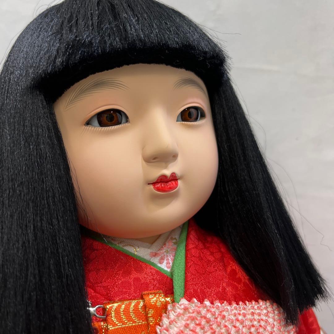 ma0214-11市松人形　公司作　46cm（台込み）日本人形　女の子