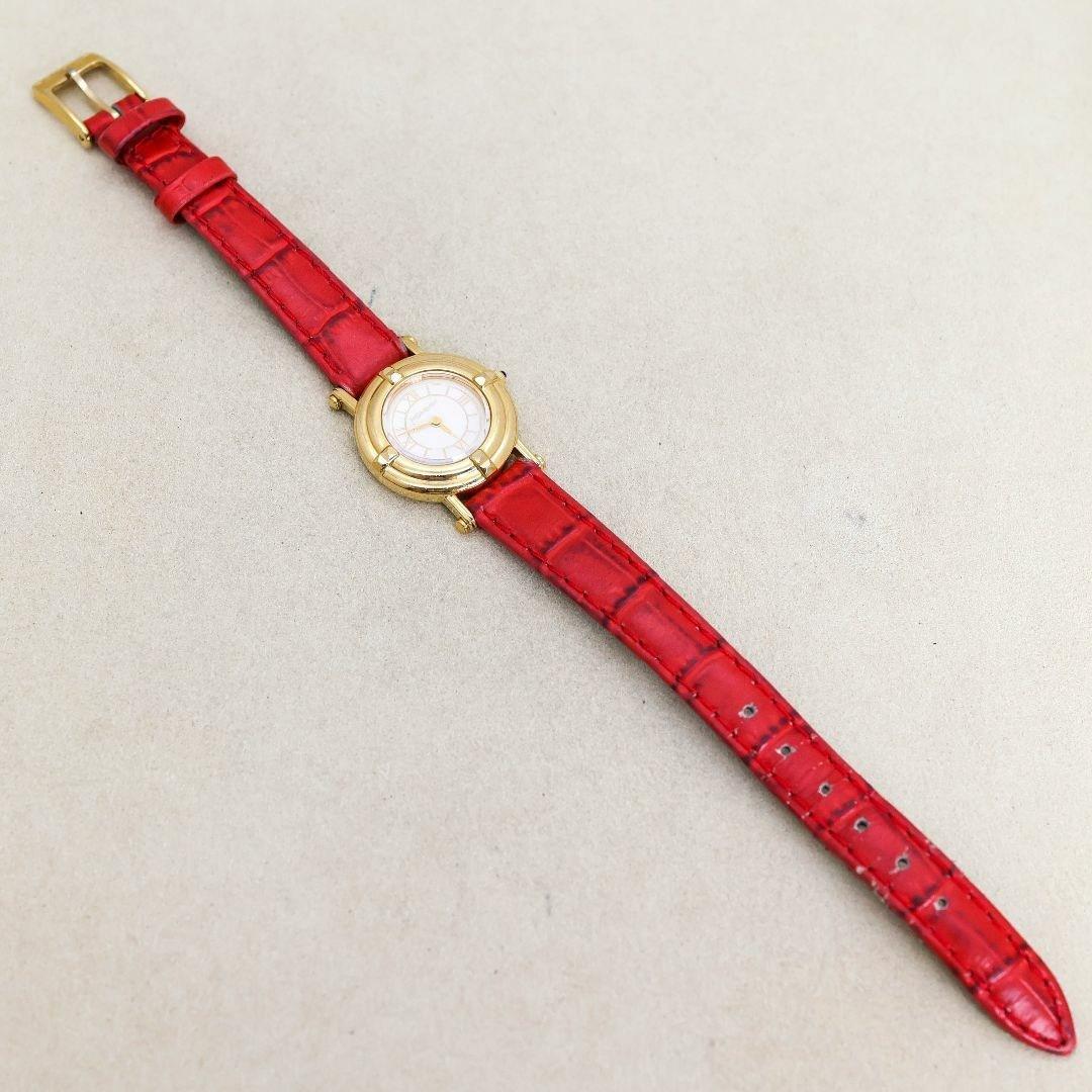 稼働 イヴサンローラン 腕時計 YSL ヴィンテージ カットガラス 1994