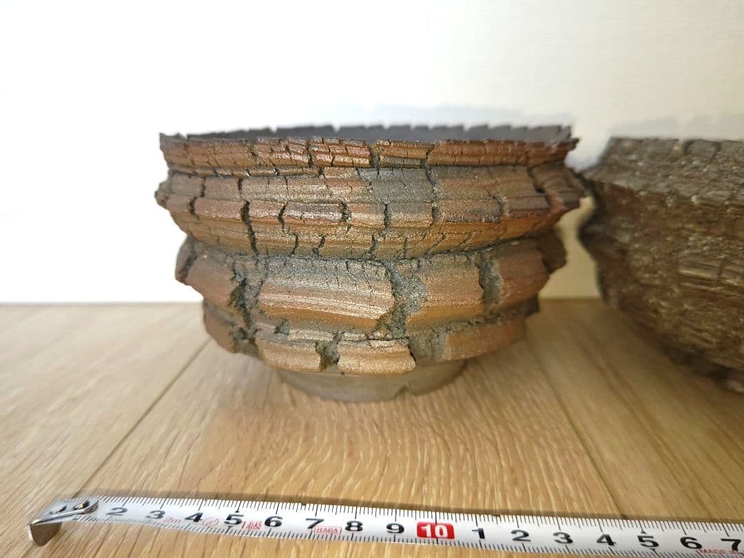 宮島將實 貴重な大鉢三点セット 検)作家鉢 カタチ製作所 インビジブルインク