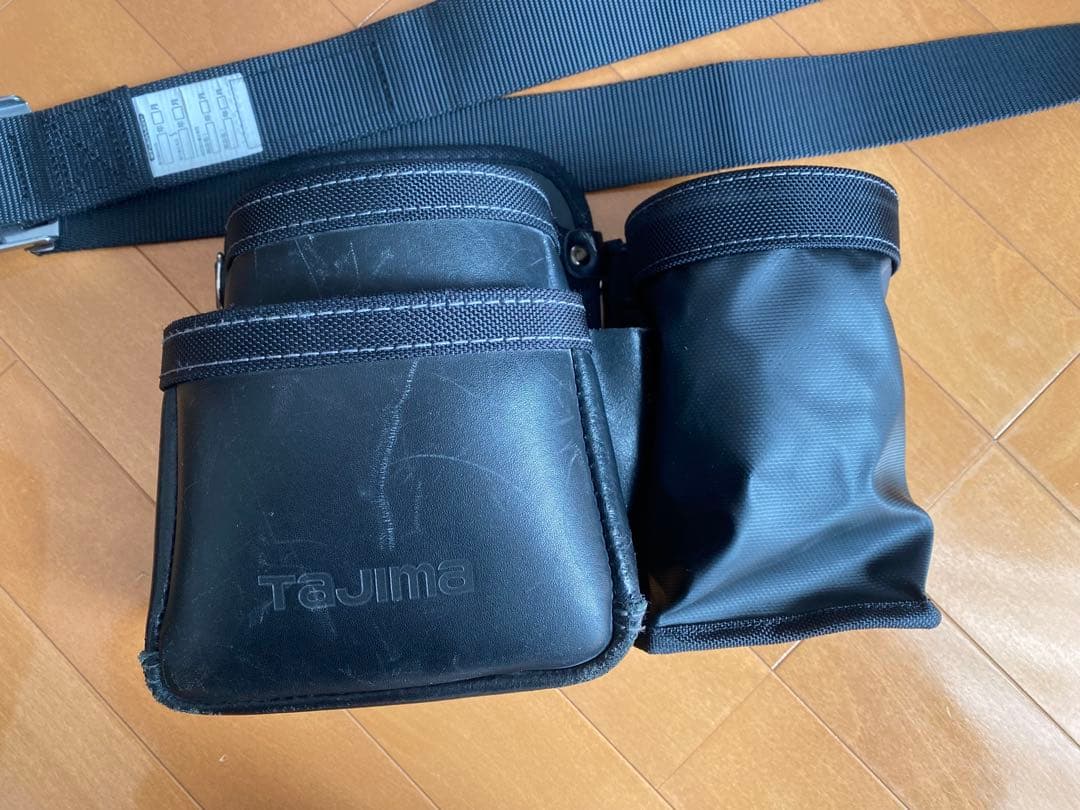 Tajima 腰袋　セット タジマ　ベルト　腰ベルト Lサイズ