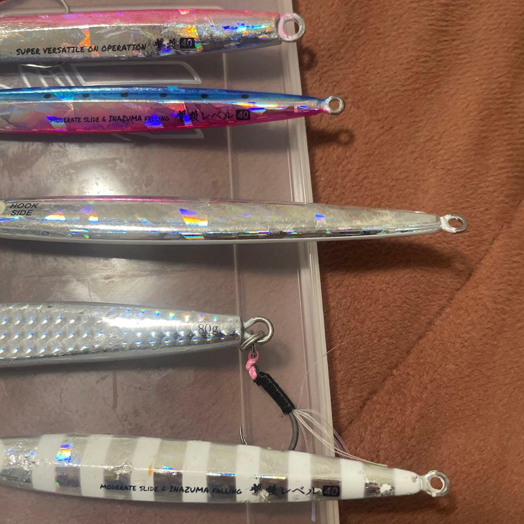 ★引退セット　メタルジグ 20個セット 撃投レベル　 撃投ストライク
