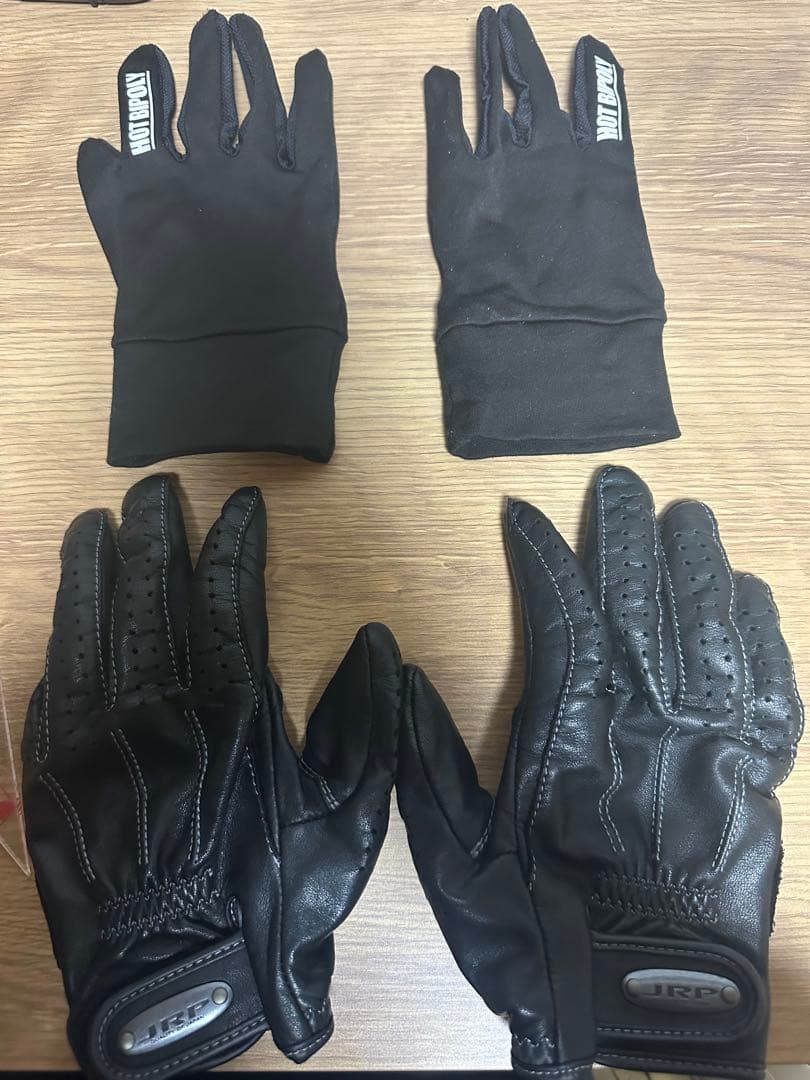 バイクジャケット、インナープロテクター、グローブ、インナーグローブ