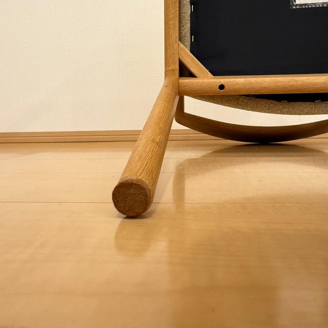 美品 シキファニチア ユナセミアームチェア ダイニングチェア 椅子 日本製 ①