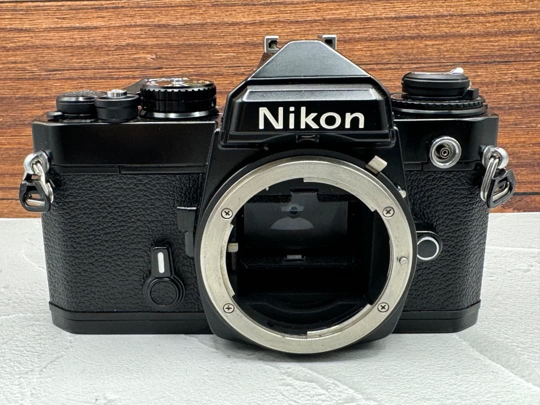 【完動美品】Nikon FE 黒ボディ｜外観良好