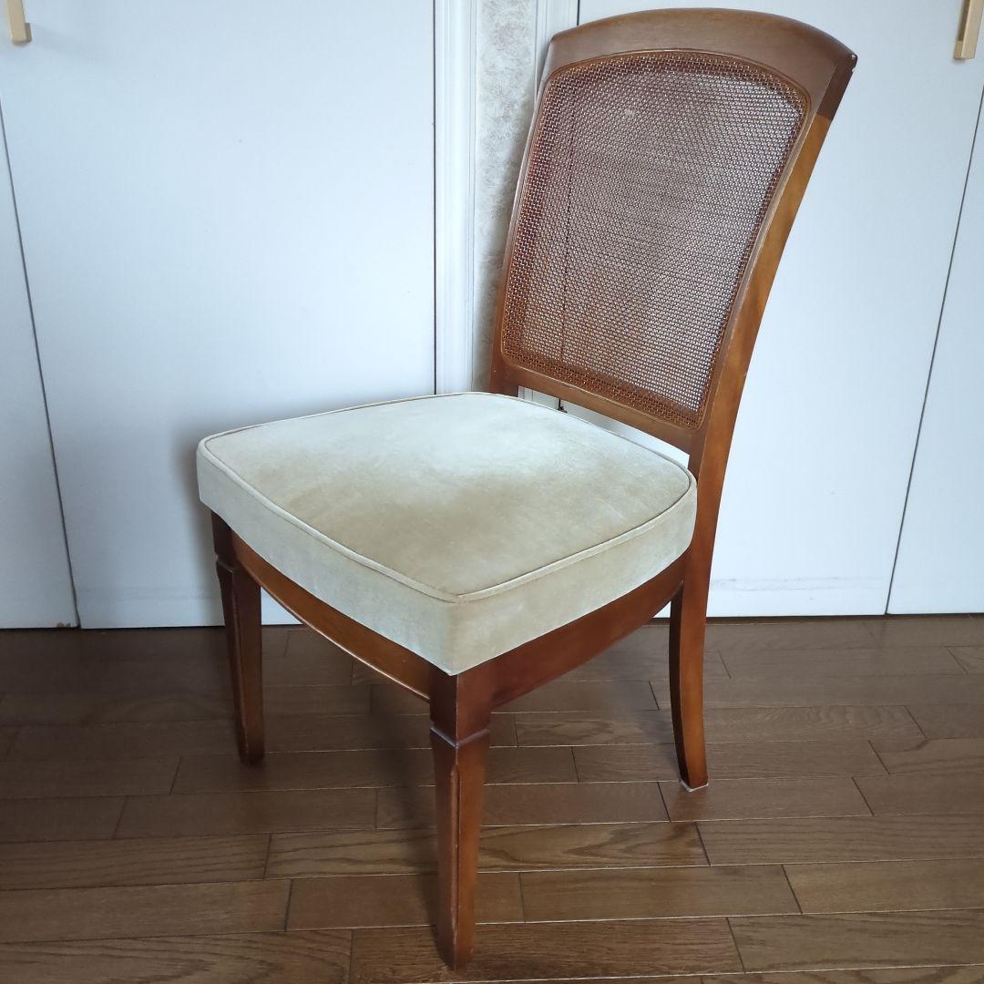 マルニ木工 ダイニングチェア　地中海シリーズ　椅子　ブラウン　茶色　maruni