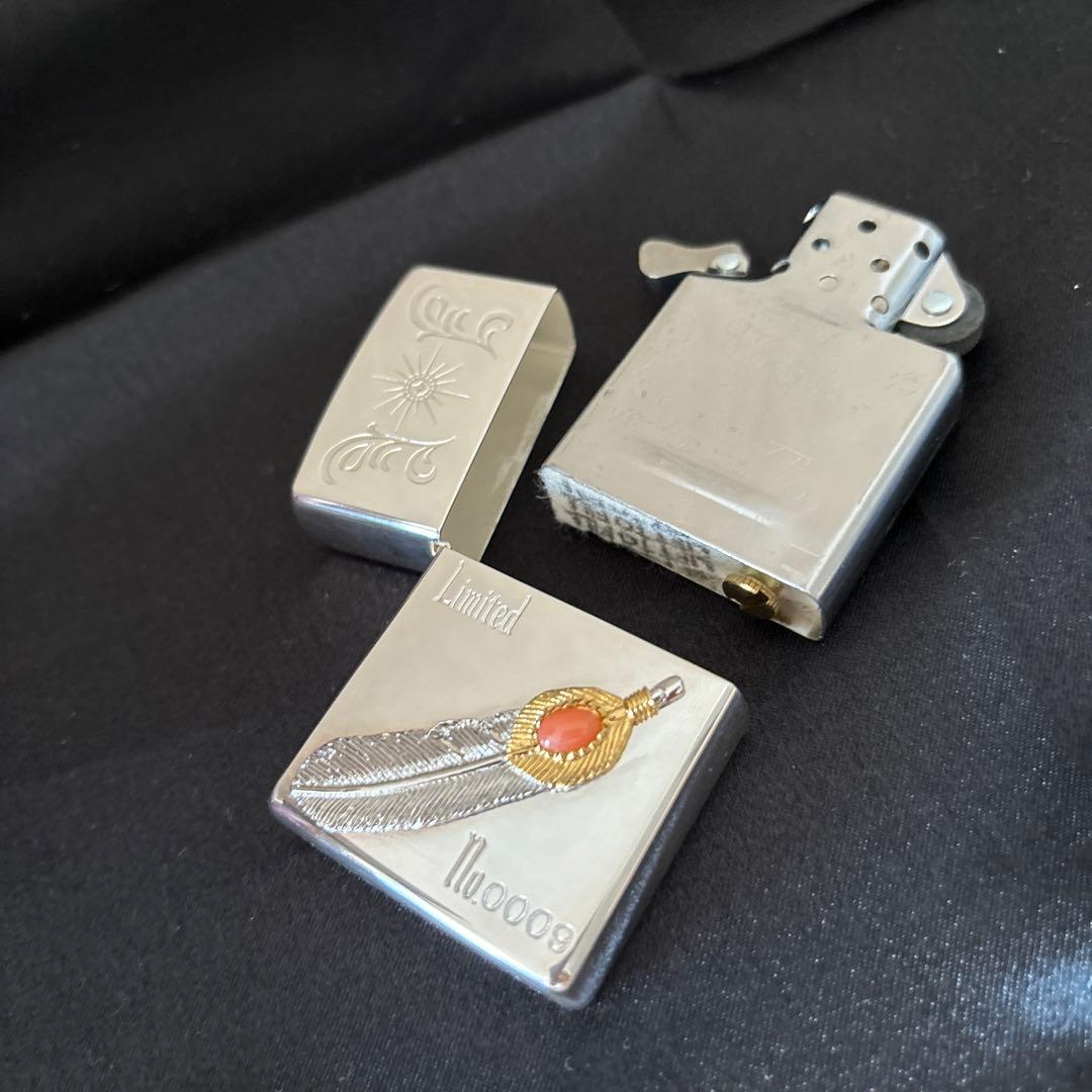 ZIPPO オリジナルチョーカーコーラル付き限定品NO.0009