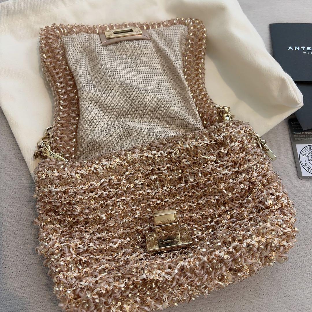 28日まで価格！アンテプリマ ワイヤーグリッターⅡ パウダリーピンクゴールド