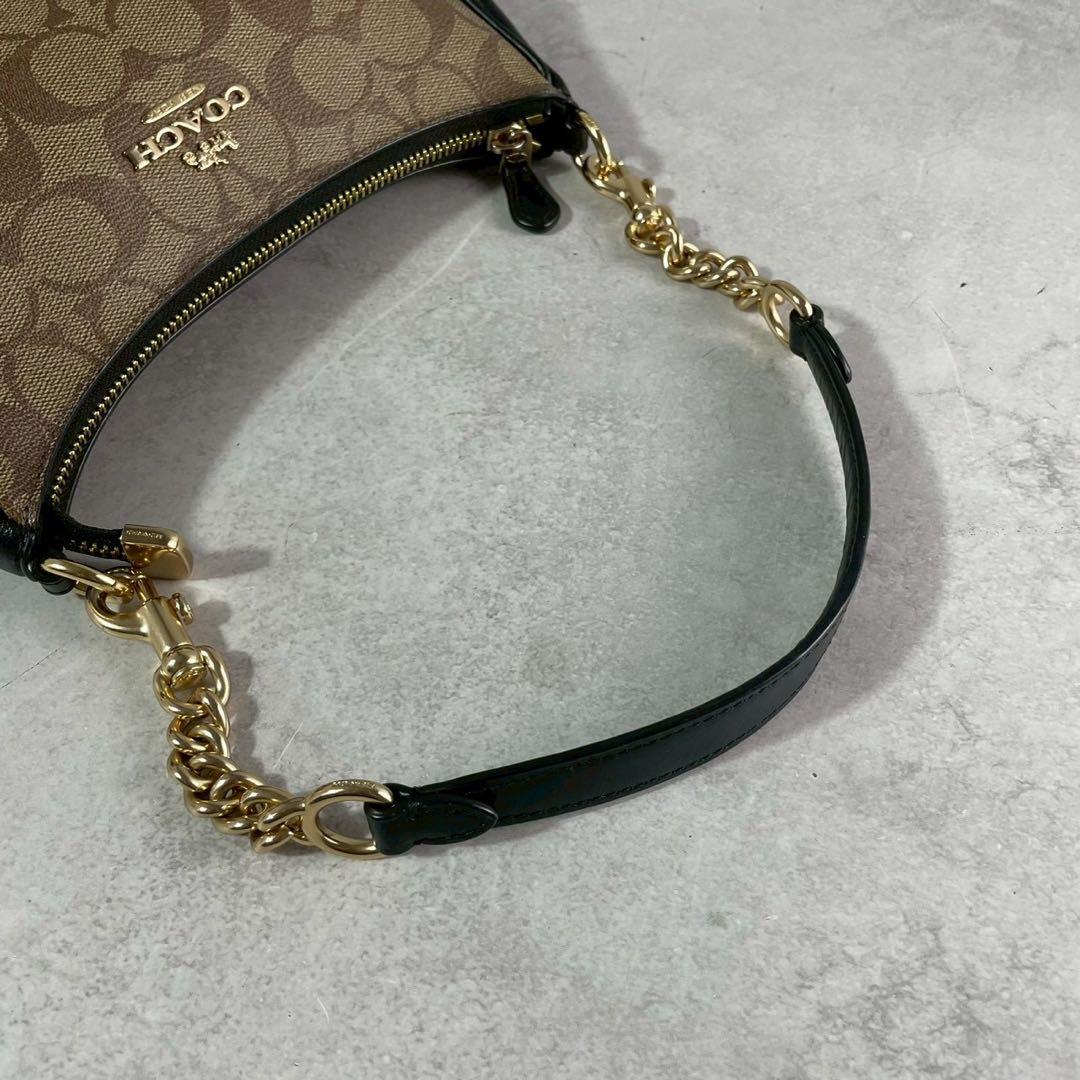 ✨極美品✨コーチ　テリ　ワンショルダーバッグ　　2way シグネチャー　チェーン