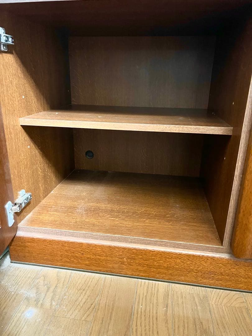 【最安値】水屋箪笥 欅茶箪笥 食器棚 キャビネット 古民家 アンティーク 和家具