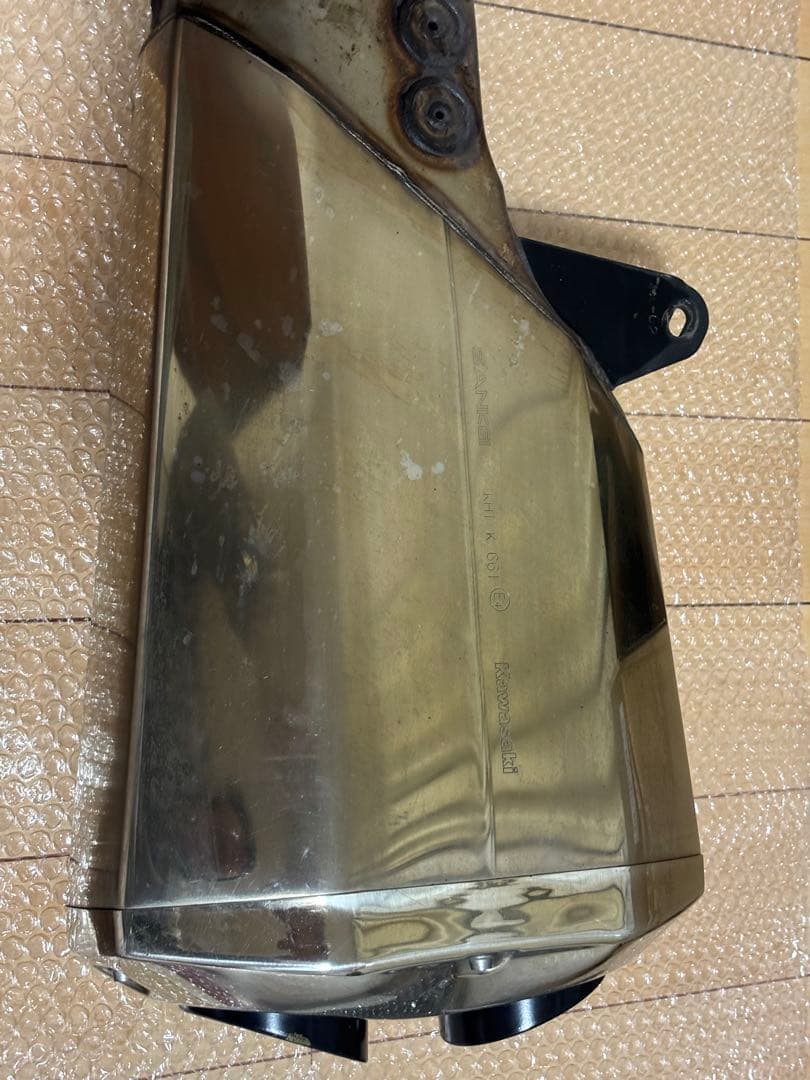 NinjaH2 2017年式 純正マフラー マフラーステー、カバー付