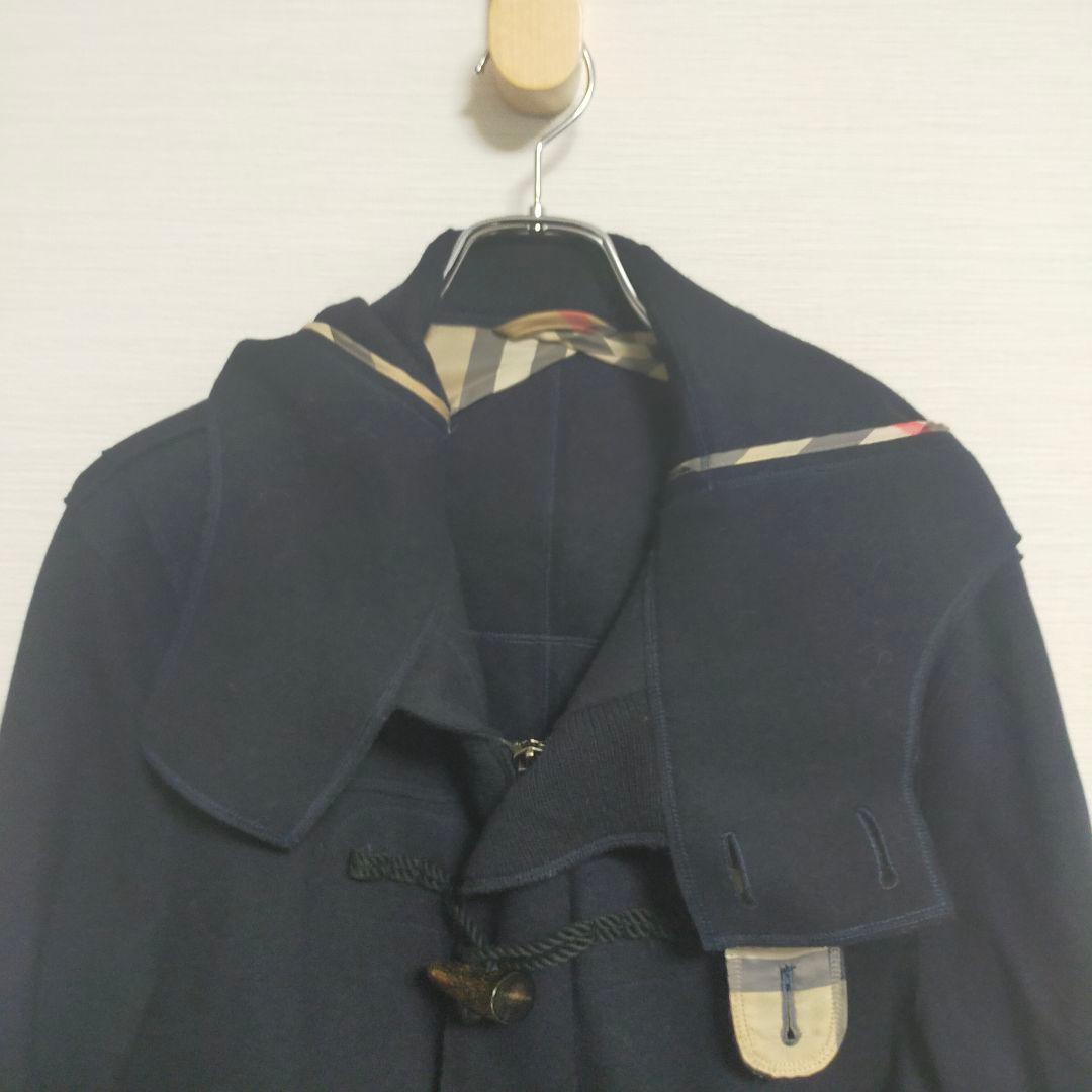 バーバリーロンドン ダッフルコート 薄手 M