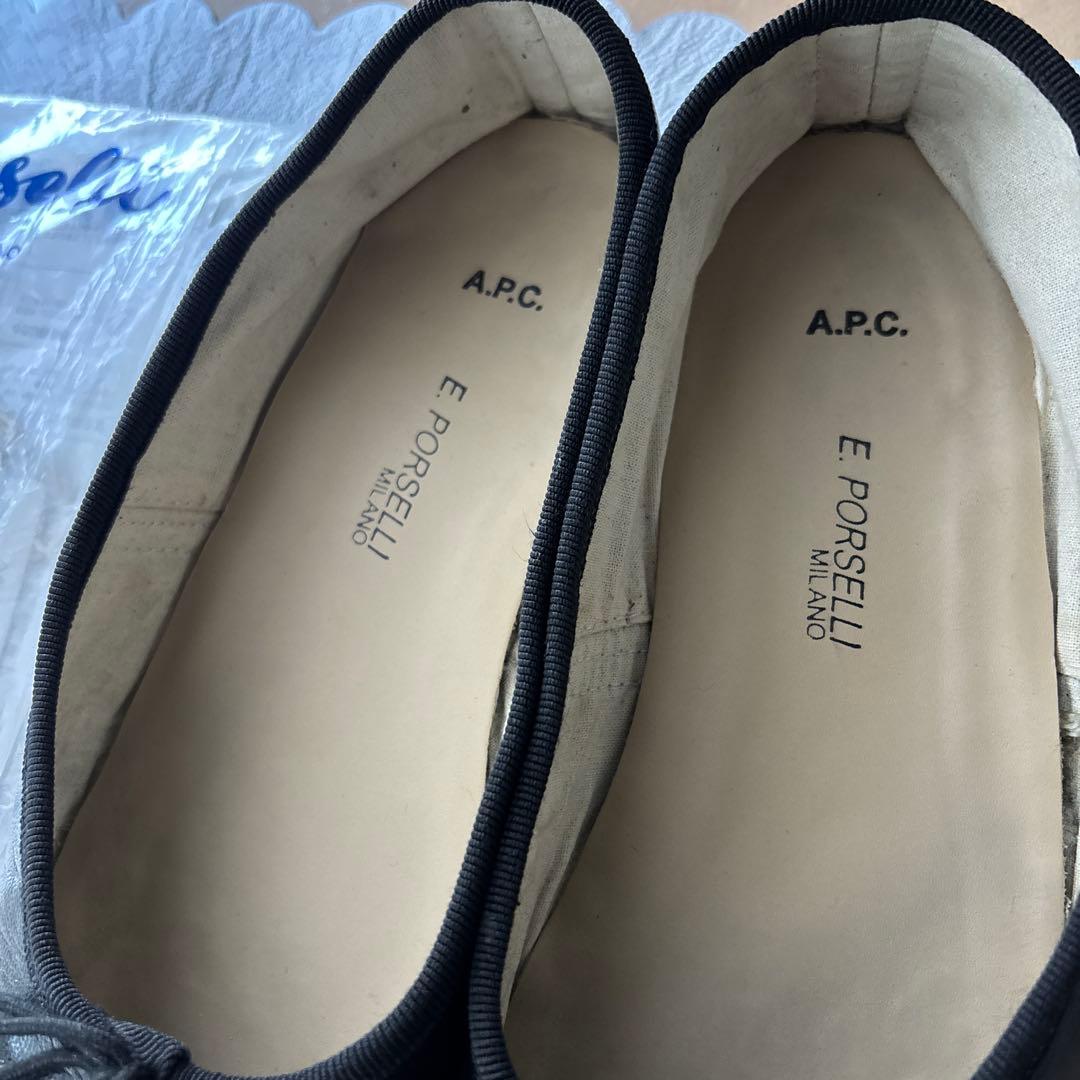 ポルセリ　size３７　バレエシューズ