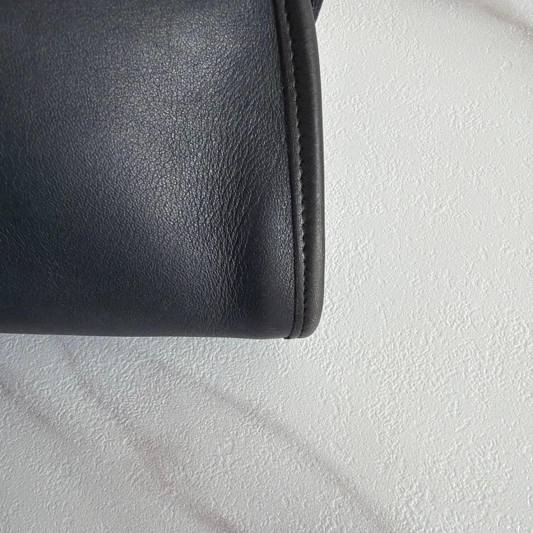 希少 オールドコーチ ショルダーバッグ 9911 OLD COACH ネイビー