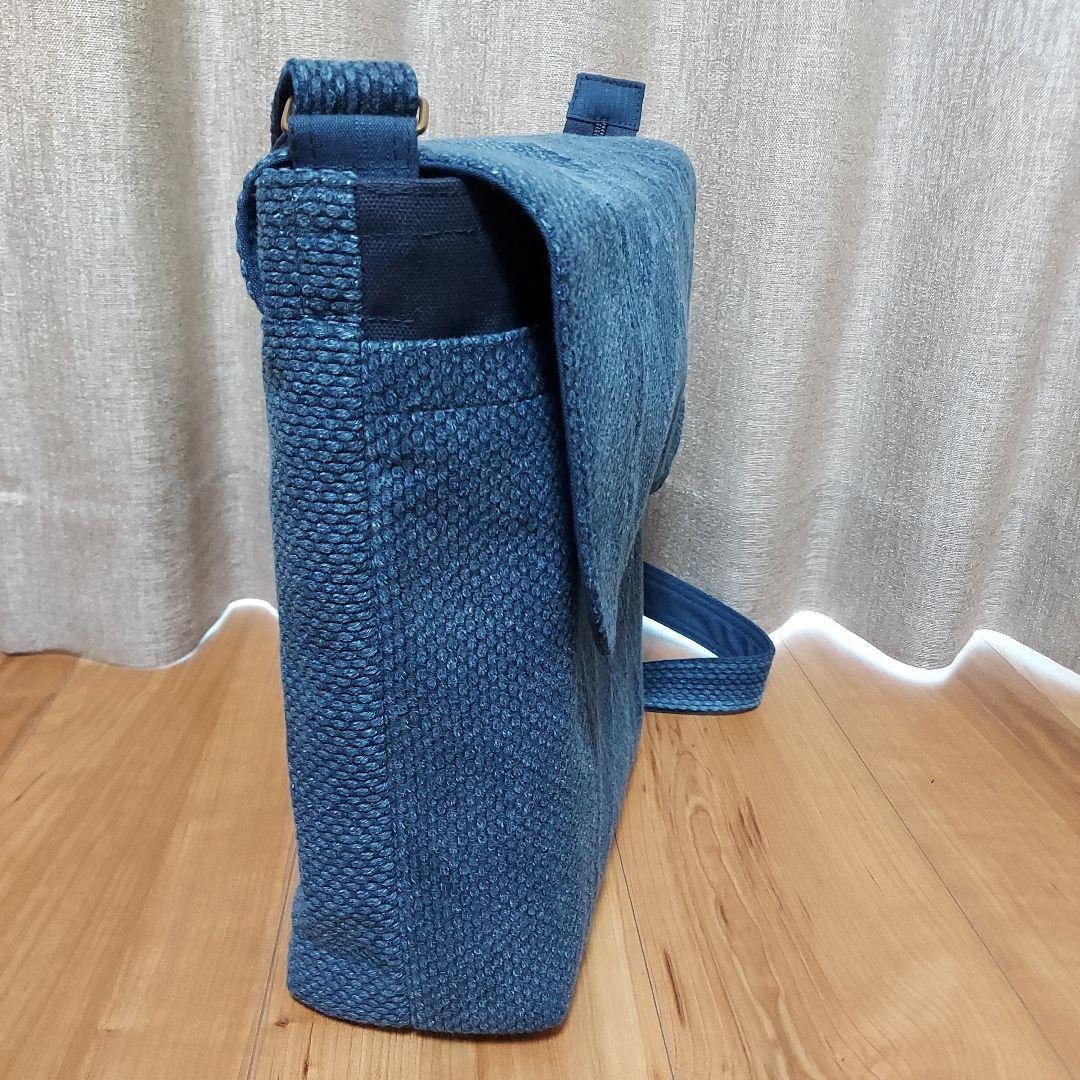 剣道着のサコッシュバッグ (蓋付きマグネットタイプ)