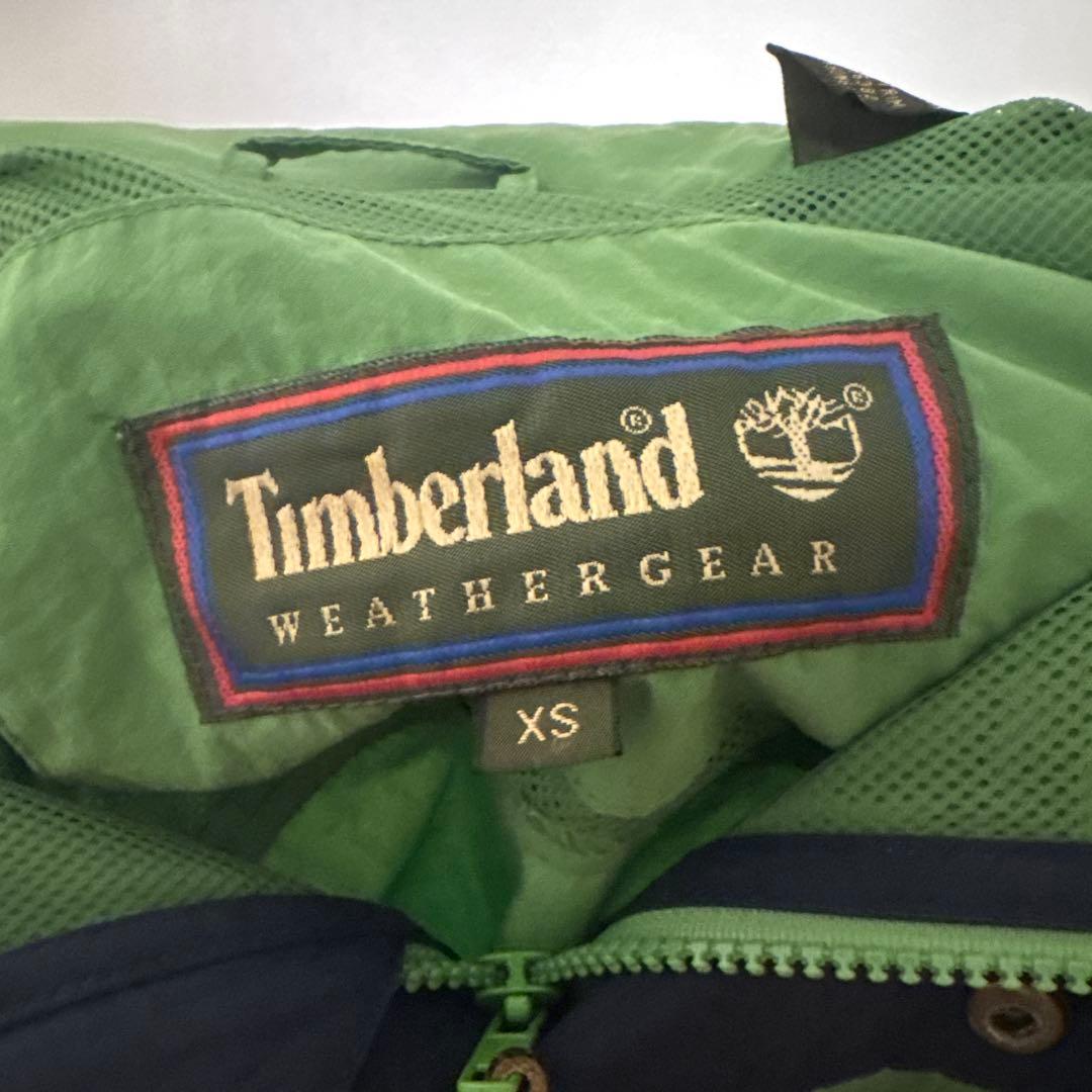 【美品】Timberland Weathergear XS グリーンジャケット