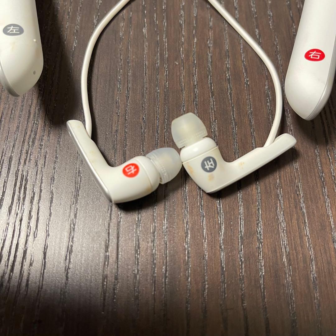 ソニー 首掛け集音器・ワイヤレスTVスピーカー イヤホン SMR-10 ホワイト