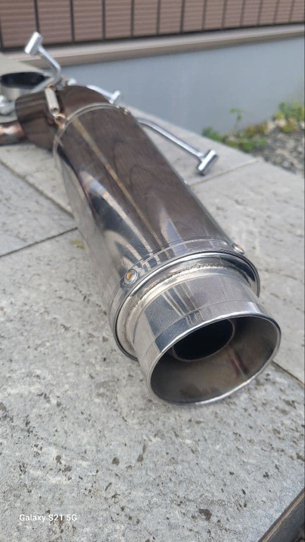 フュージョン用 マフラー ステンレススチール マフラー