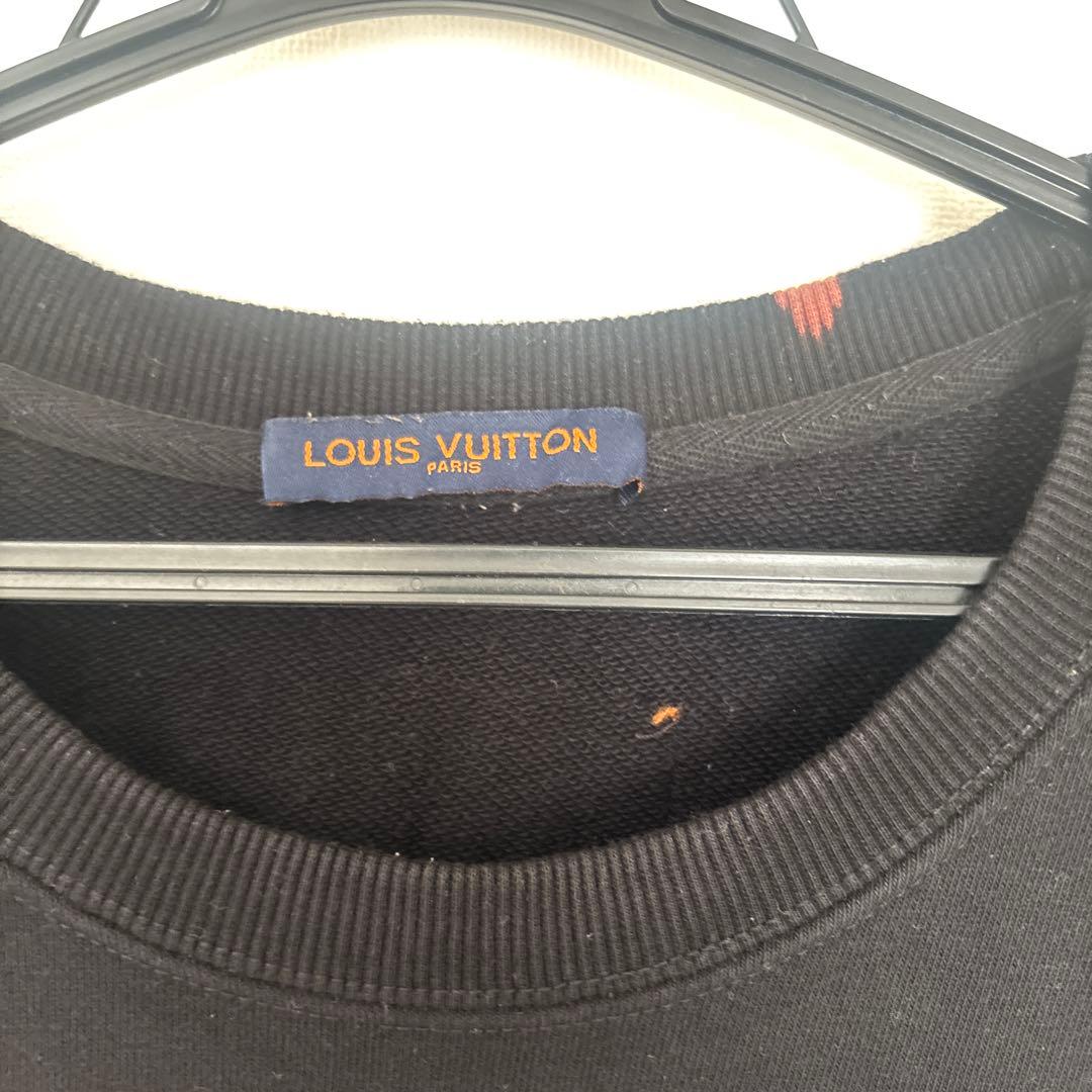 Louis Vuitton ロゴプリント スウェット