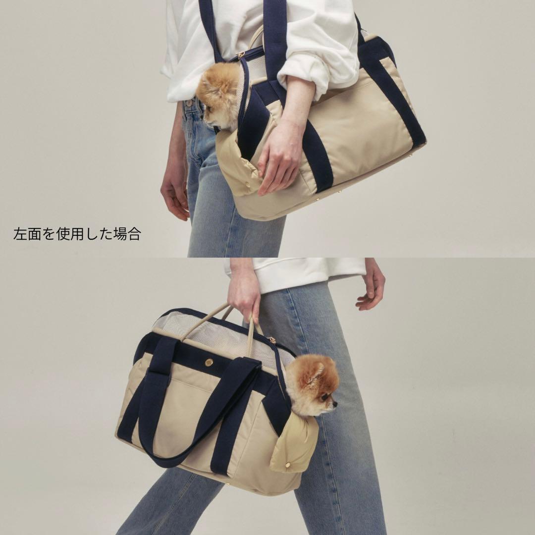 【値下げ！】 million ミリオン ベーグルバッグ ネイビー S