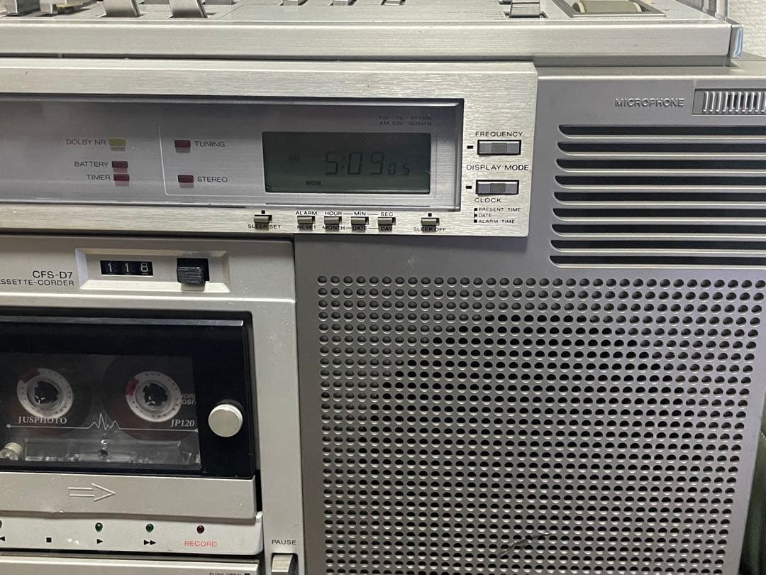 ラジオ・コンポ SONY CFS-D7