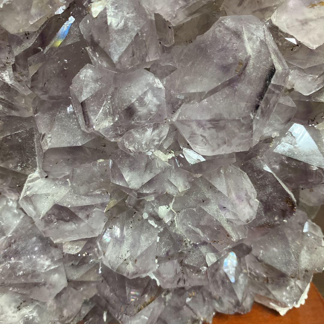 キッラキラのカコクセナイトinアメジストの巨大ライト！ディスプレイにも◎